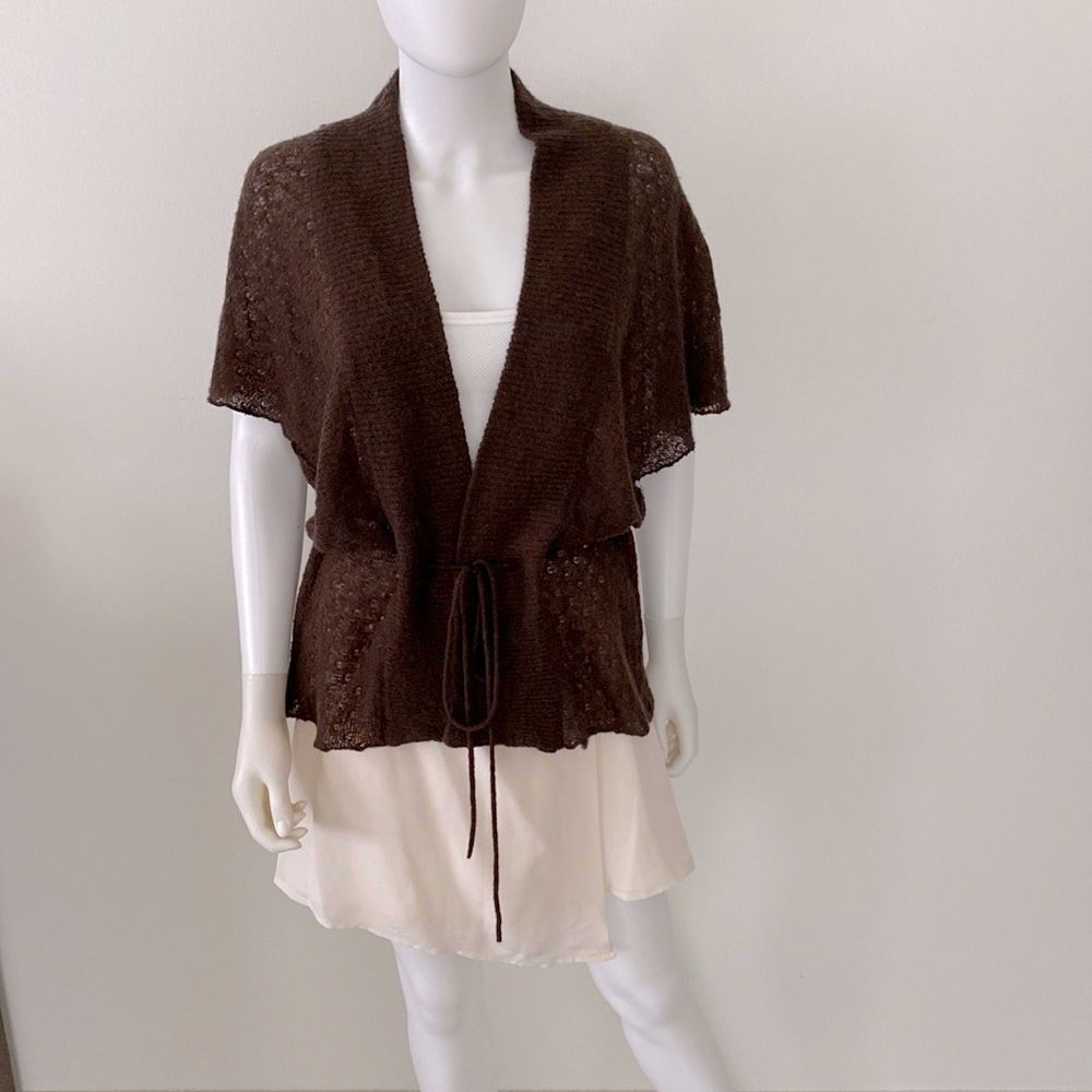 Belair Bel-Air Top Mohair Brown Vest